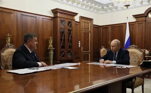 Путин и Щукин обсудили восстановление Дербентского района после паводка