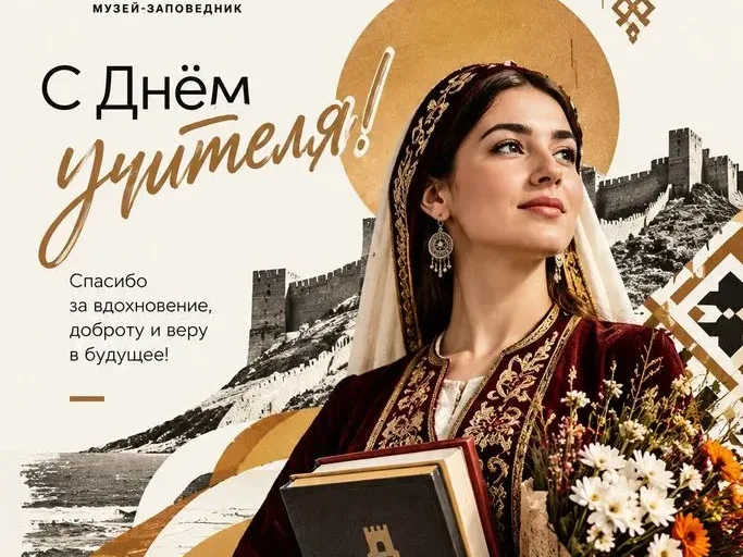 Коллектив музея-заповедника Дербента поздравил педагогов с Днём учителя