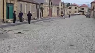 В Дербенте ремонтируют улицу Яблочную в рамках программы развития города