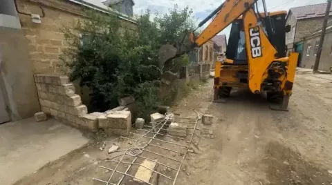 В Дербенте снесли незаконные постройки для капремонта улиц Аграрная и Транспортная